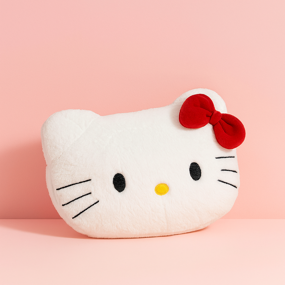 🎁 Hey Kitty Polštář (Bílý) (100% off)