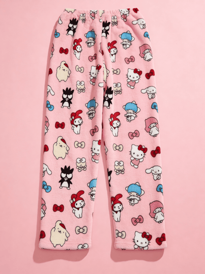 Sanrio Pajama Pants - Pink/Rose