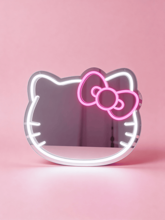 Hello Kitty LED Neon Mirror