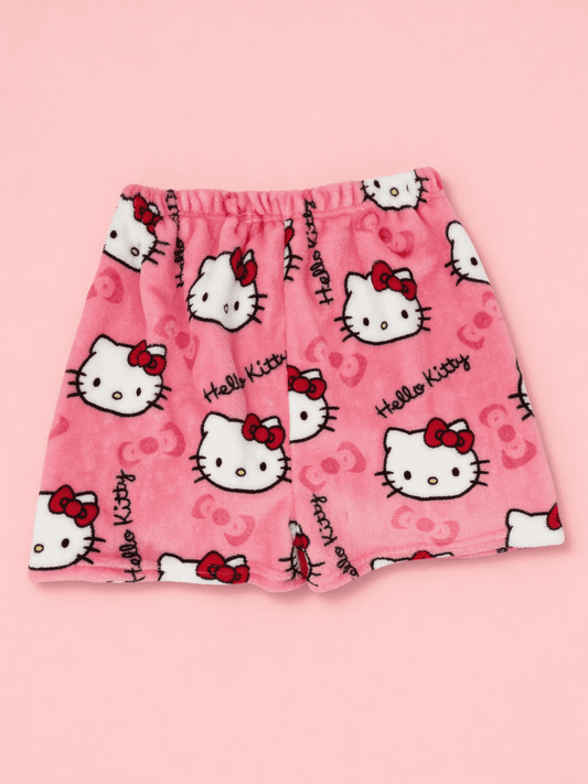 Hello Kitty Pajama Shorts - Baby Pink