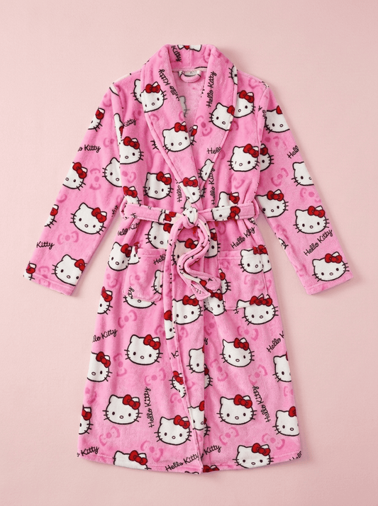 Hello Kitty Pink Bathrobe