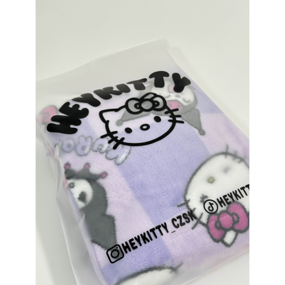 Hello Kitty X Kuromi Pajama Pants - Purple