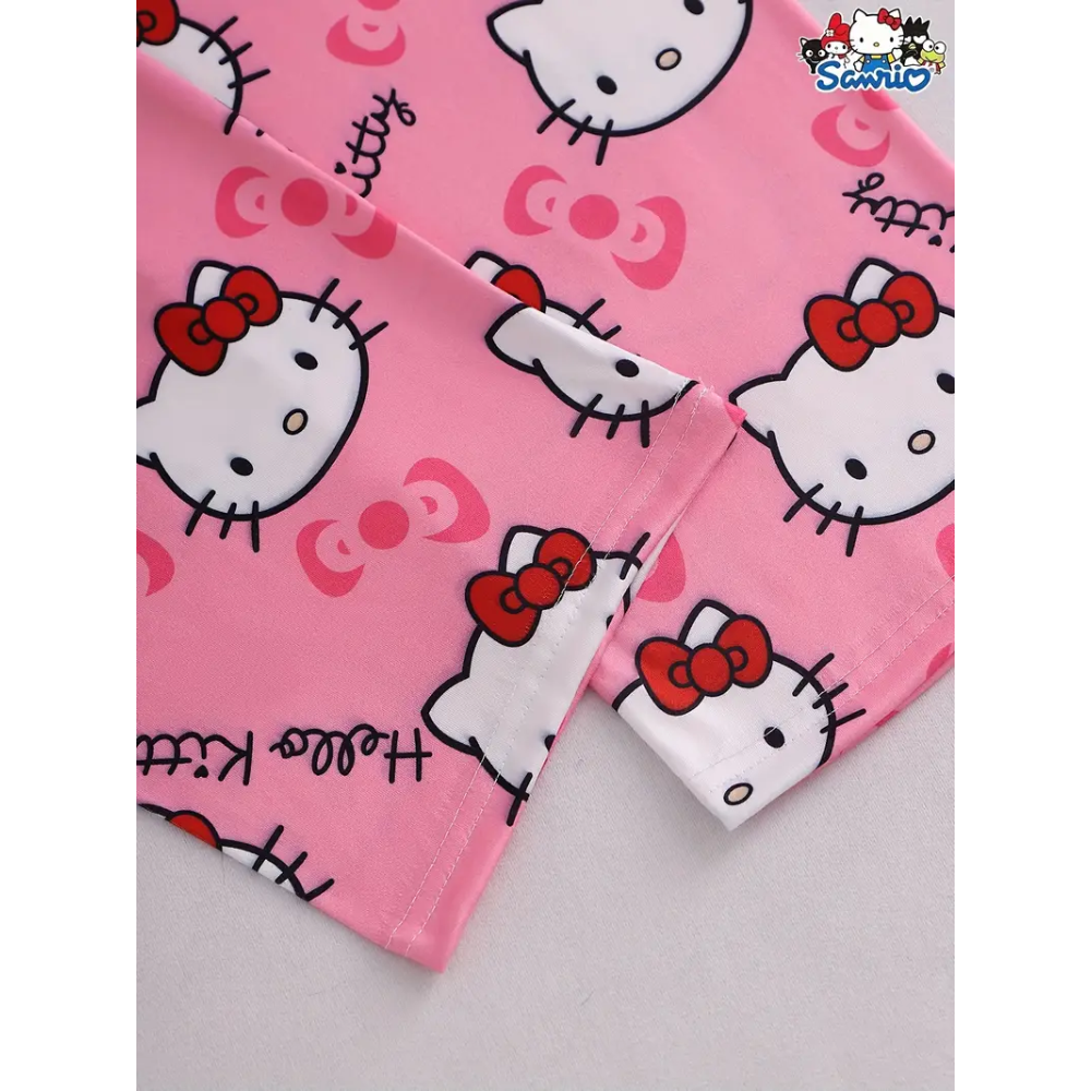 Hello Kitty Pajamas Summer Pants - Pink