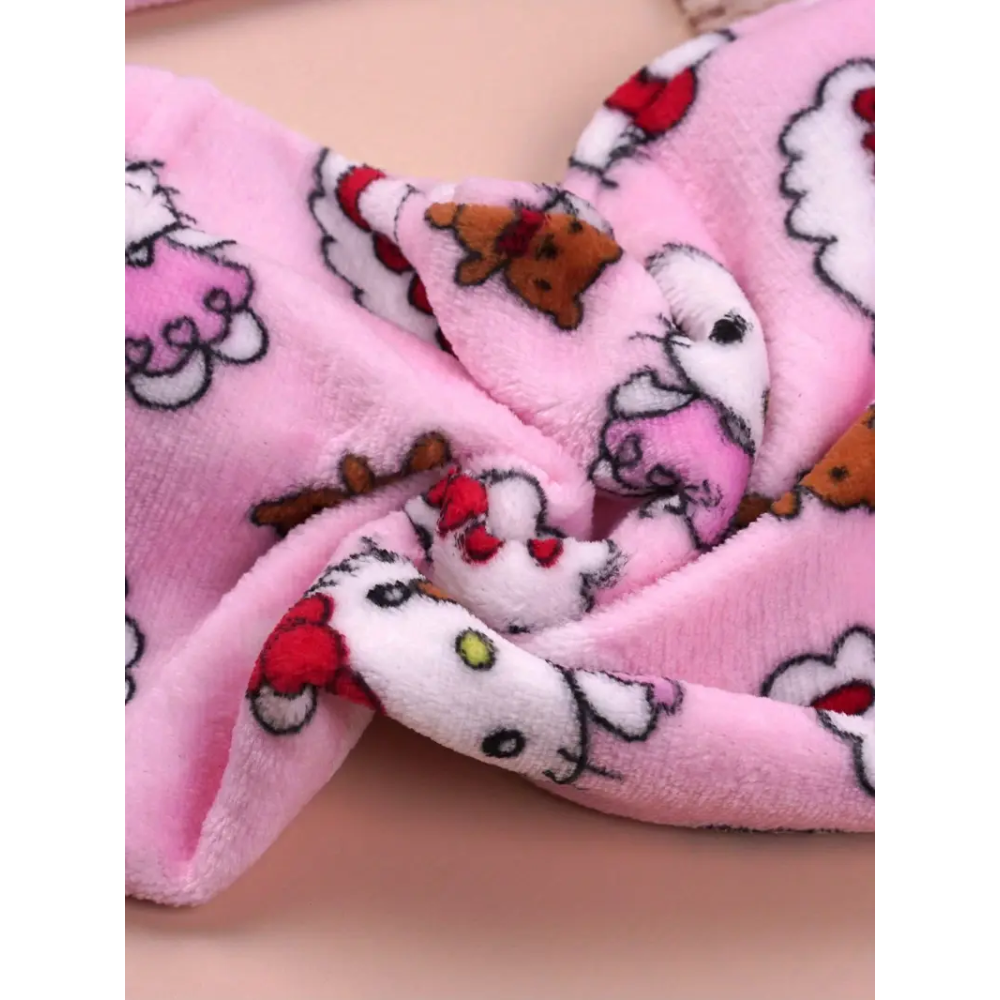 Hello Kitty Pajama Pants - Pink Teddy