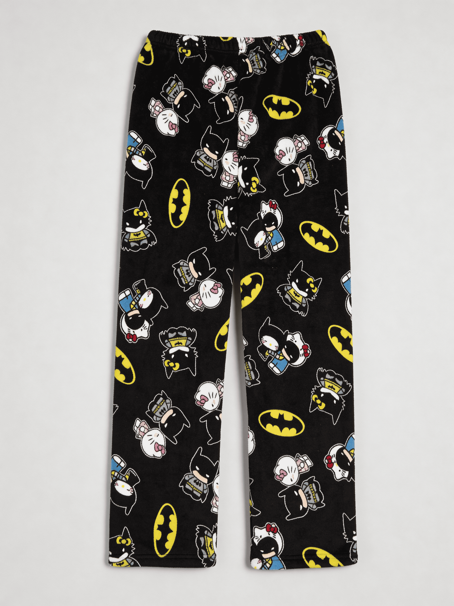 Batman X Hello Kitty Pajama Pants - Black
