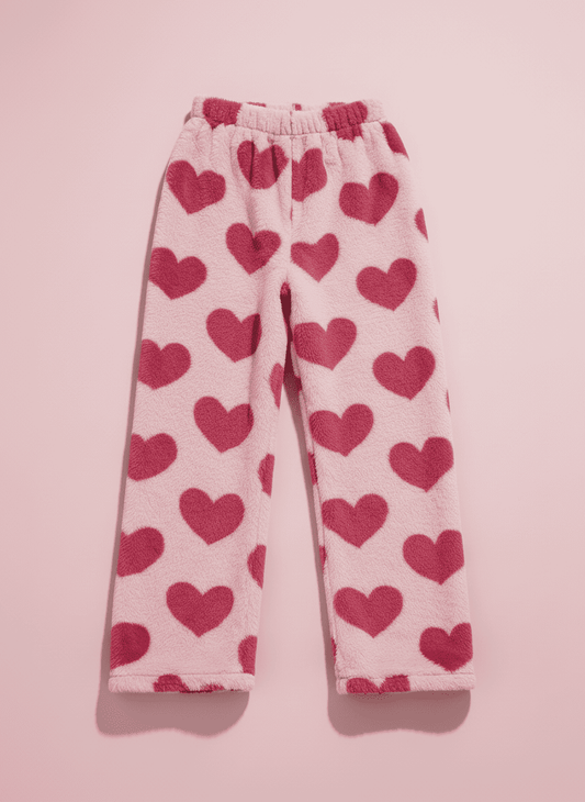 Valentine's Pajama Pants - Pink