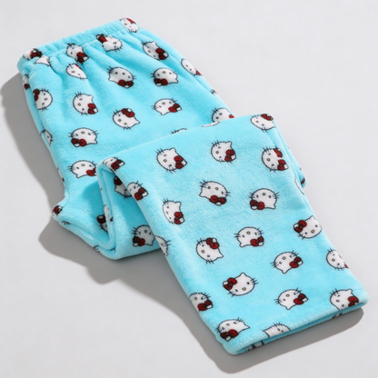 Hello Kitty Pajama Pants - Blue
