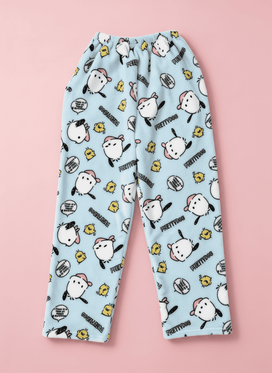 Pochacco Pajama Pants - Blue