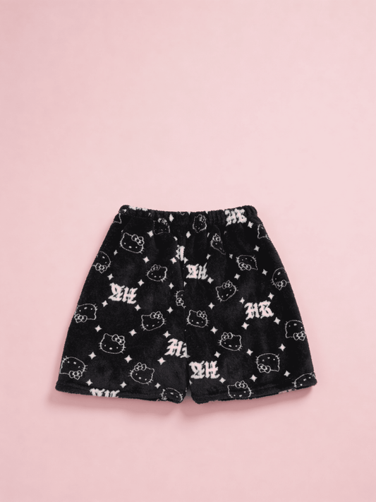 Hello Kitty Pajama Shorts - Black