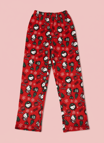 Hello Kitty Pajama Pants - Christmas